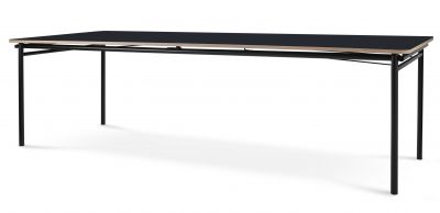 Taffel ausziehbarer Esstisch - schwarz B 250 cm Eva Solo